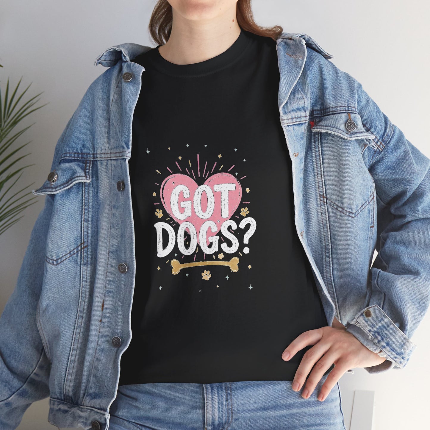 Got Dogs? Dog Parent T-Shirt - Unisex Cotton Tee for Dog Moms & Dads
