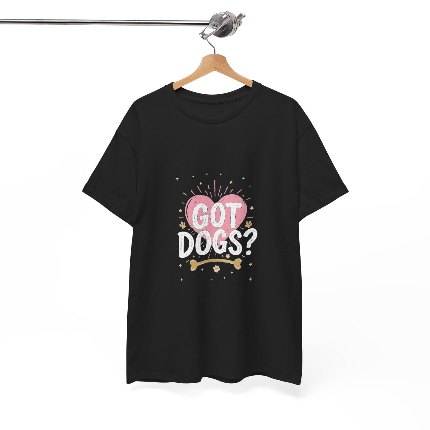 Got Dogs? Dog Parent T-Shirt - Unisex Cotton Tee for Dog Moms & Dads