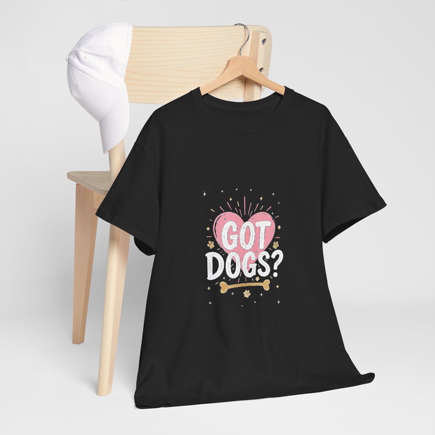 Got Dogs? Dog Parent T-Shirt - Unisex Cotton Tee for Dog Moms & Dads